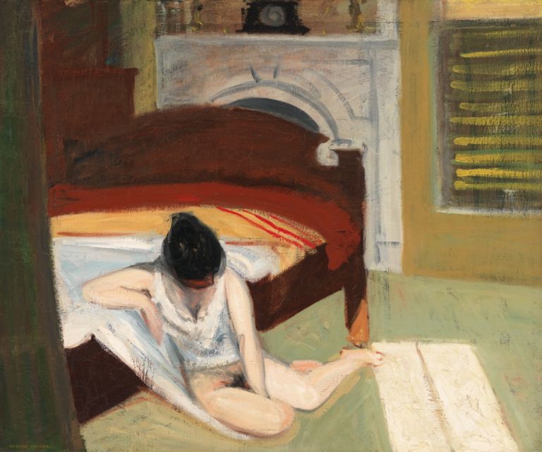 Edward Hopper, Summer Interior, 1909 - Whitney Museum of American Art, New York; Josephine N. Hopper Bequest - © Heirs of Josephine N. Hopper, Licensed by Whitney Museum of American Art