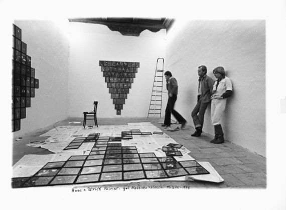 Enrico Cattaneo, Anne e Patrick Poirier, Galleria Massimo Valsecchi, Milano 1977