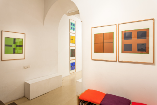 Francisco Tropa – Ladri - installation view at Galleria Alessandra Bonomo, Roma 2016