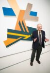 Frank Stella al POLIN Museum di Varsavia, 2016 - photo Danuta Matloch