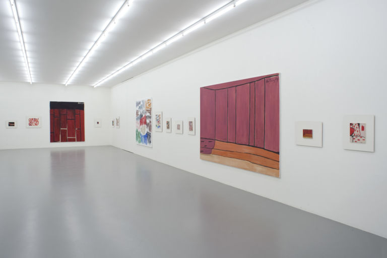 Günther Förg – Le coppie si passano la palla - installation view at Gio Marconi, Milano 2016