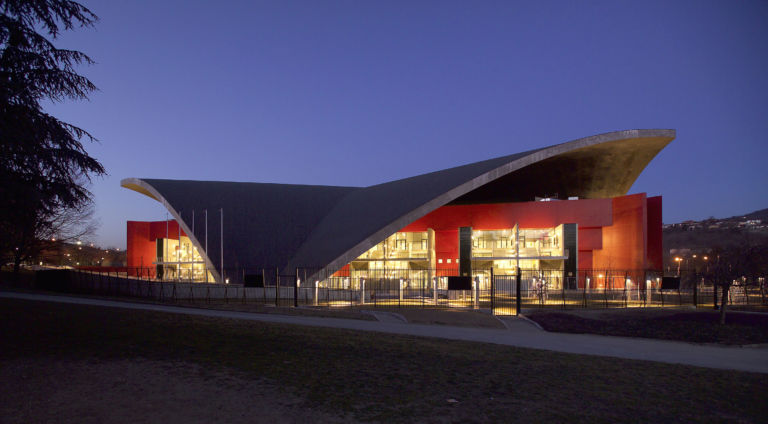 Gae Aulenti, Palavela, Torino - photo Roland Halbe