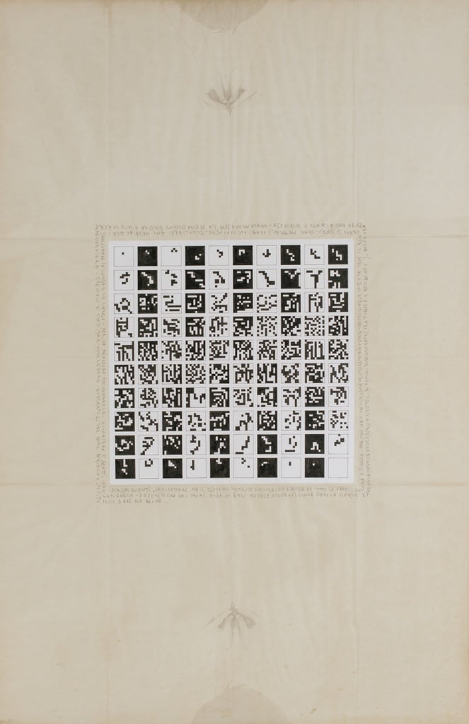 Gae Aulenti, Premio Ubu, 1977 – opera realizzata da Alighiero Boetti