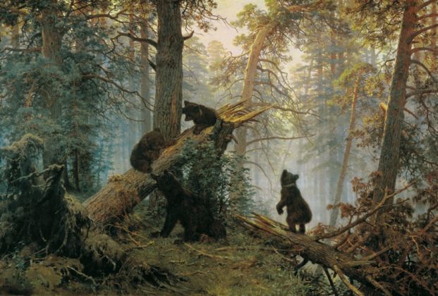 Ivan Ivanovič Šiškin, Mattino in una foresta di pini