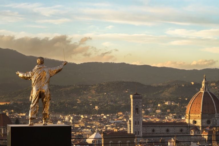 Jan Fabre, L’uomo che dirige le stelle, 2015 - photo Attilio Maranzano - © Angelos Bvba