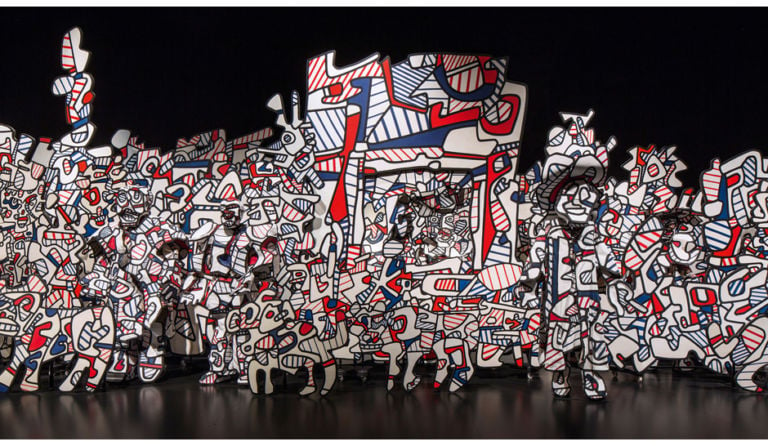 Jean Dubuffet, Coucou Bazar, 1972-73 - Collection Fondation Dubuffet, Paris - © 2015, ProLitteris, Zürich - photo Les Arts Décoratifs, Pari--Luc Boegly