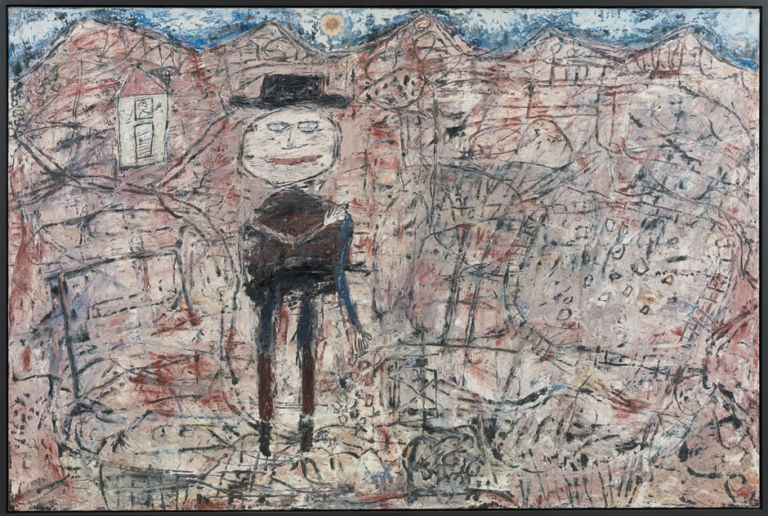 Jean Dubuffet, Le voyageur égaré, 1950 - Fondation Beyeler, Riehen-Basel - © 2015, ProLitteris, Zürich - photo Cantz Medienmanagement, Ostfildern