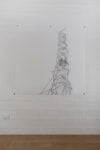 Ludovica Carbotta, take out¬1 (turm des feuers) (torre del fuoco), 2013, 150x150cm, disegno su carta, photo credit Fabio Bettin