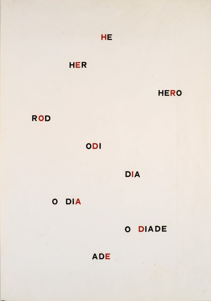 Mario Diacono, La plus belle page de Mallarmé, 1977 - Mart, Archivio di Nuova Scrittura, Collezione Paolo Della Grazia