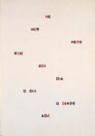 Mario Diacono, La plus belle page de Mallarmé, 1977 - Mart, Archivio di Nuova Scrittura, Collezione Paolo Della Grazia