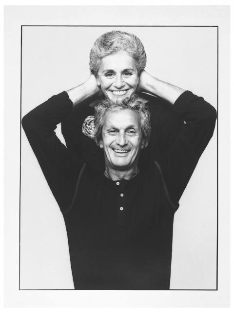 Ottavio e Rosita Missoni - photo Giuseppe Pino, 1984
