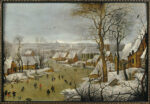 Pieter Brueghel il Vecchio, Winterlandschap met vogelknip - © Anversa, Museum Mayer van den Bergh