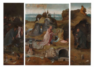 500 anni dalla morte di Bosch. Torna alle Gallerie dell’Accademia di Venezia il Trittico degli Eremiti, esposto per la prima volta in Italia dopo il restauro