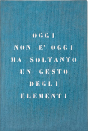 Vincenzo Agnetti, Paesaggio, 1971
