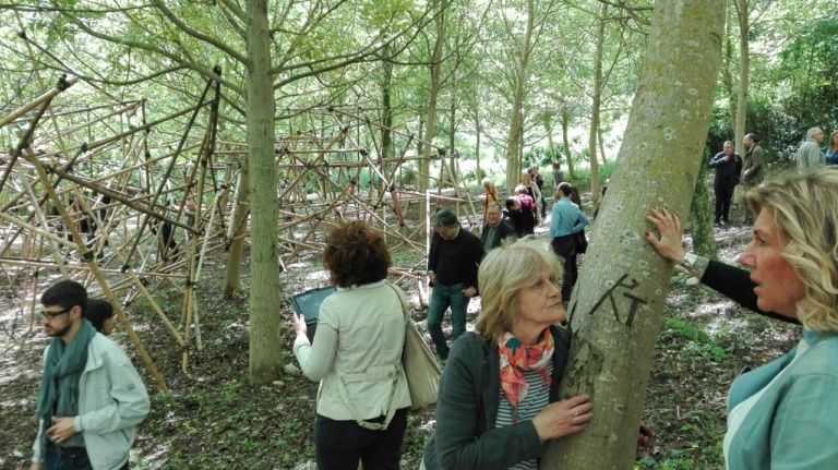 Yona Friedman No man’s land Loreto Aprutino Pescara La più grande installazione mai realizzata da Yona Friedman. In Abruzzo si inaugura No man’s land: ecco i video e le spettacolari immagini