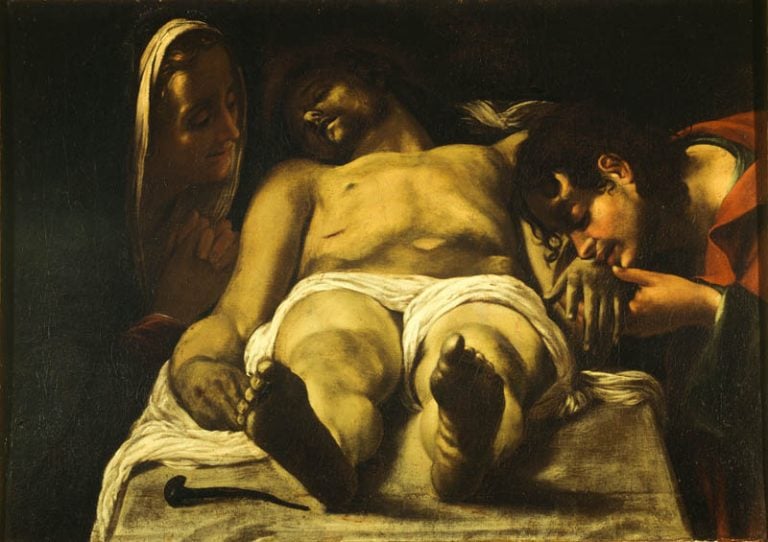 Orazio Borgianni, Compianto sul Cristo morto, 1615, Roma Galleria Spada