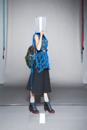 Un abito di Valeria Papagni, vincitrice dello Swiss Cross Textile Award 2016