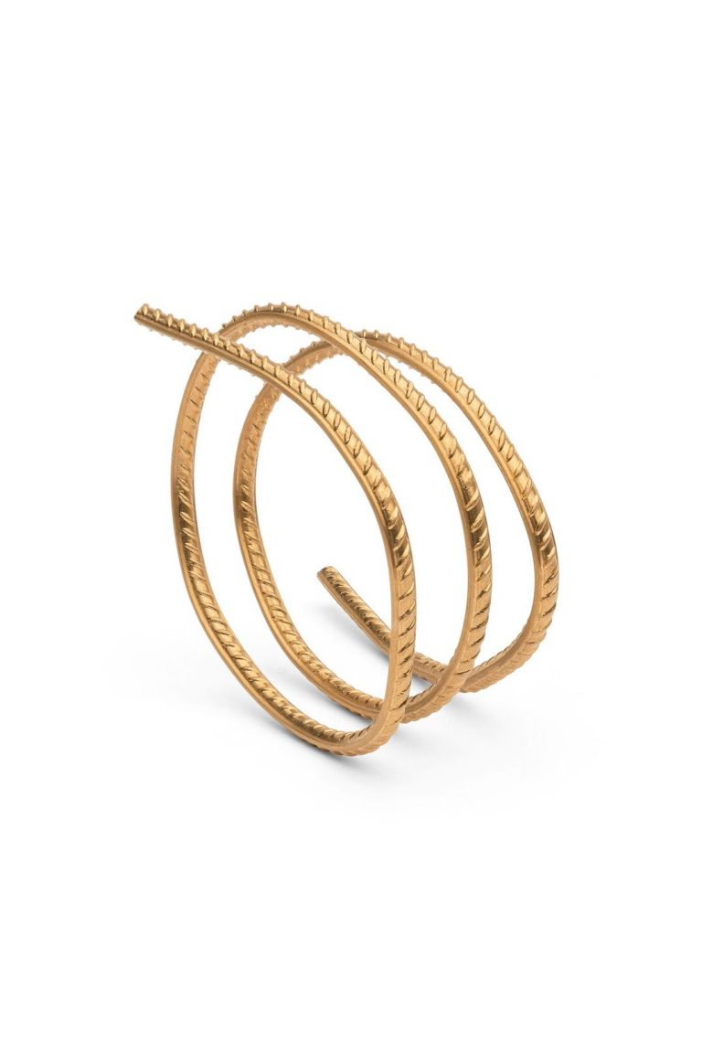 2 AI Weiwei Rebar bracciale oro 24 kt 60 cm pezzo unico 2013 Elisabetta Cipriani London Basel Updates: ci sono anche i gioielli d'artista alla fiera