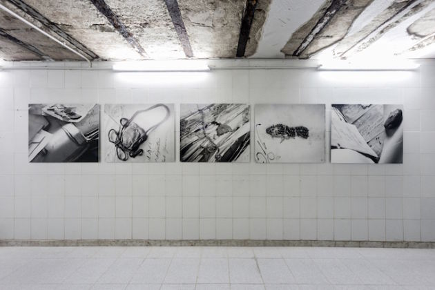 Aniello Barone – Apocrifo - installation view at Galleria Dino Morra, Napoli 2016