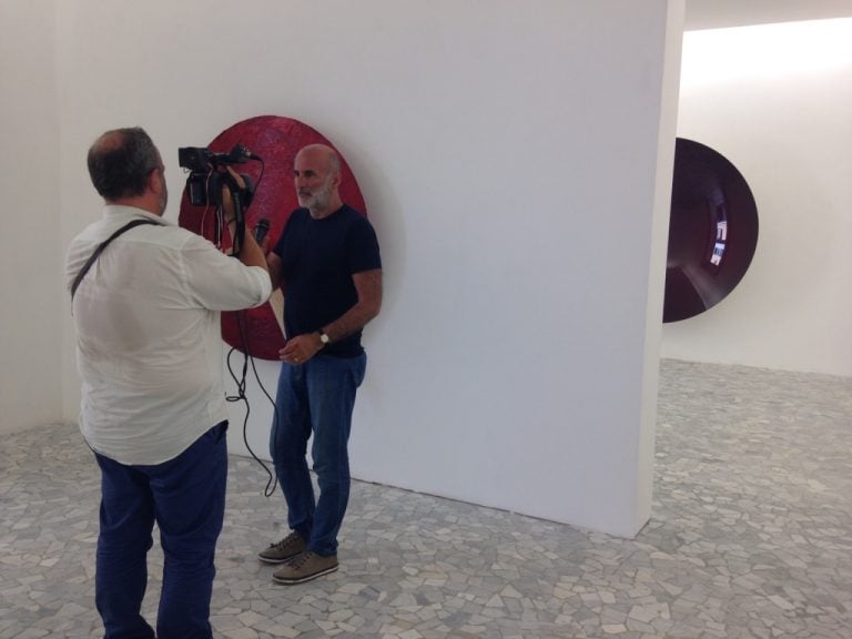 Anish Kapoor - Casamadre - Veduta parziale della mostra, Eduardo Cicelyn 1 - Photo Diana Gianquitto