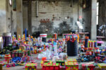 Chiara Camoni – Il Grande Baccano - installation view at Ipercorpo Festival, Forlì 2016