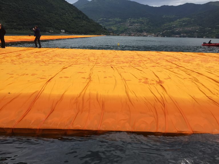 Christo, The Floating Piers, Lago d'Iseo