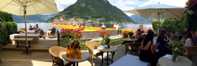 Christo, The Floating Piers, Lago d'Iseo (foto Luca degl'Innocenti)