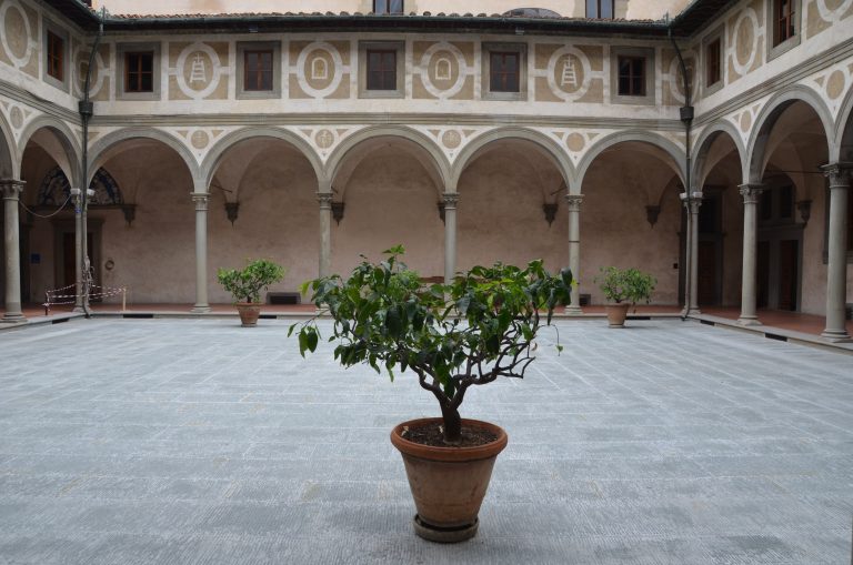 Firenze, Ospedale degli Innocenti - MUDI, vista dell'allestimento