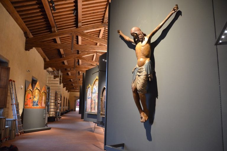 Firenze, Ospedale degli Innocenti - MUDI, vista dell'allestimento