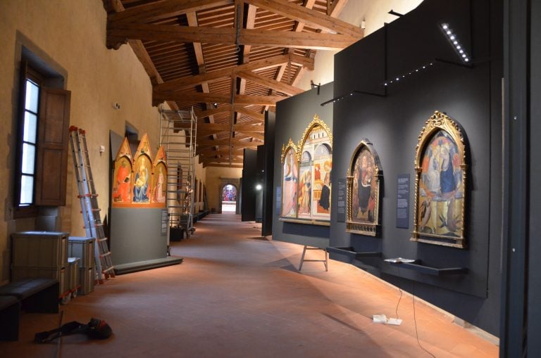 Firenze, Ospedale degli Innocenti - MUDI, vista dell'allestimento