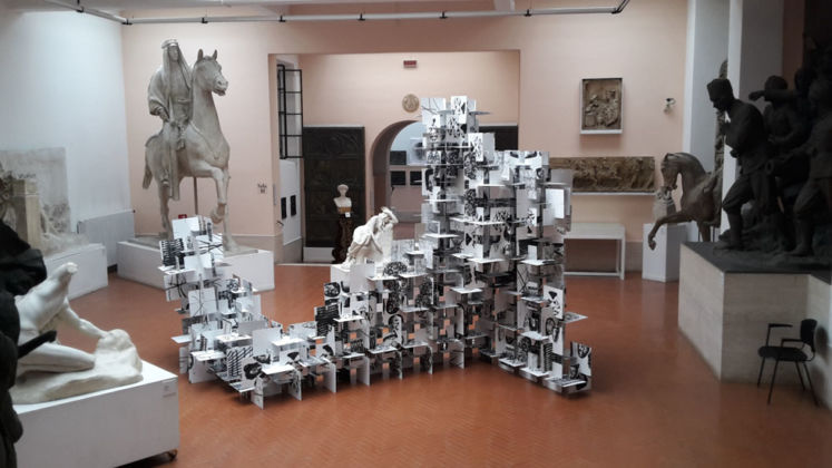 Fortezzuola – Tillman Kaiser - installation view at Museo Pietro Canonica, Roma 2016