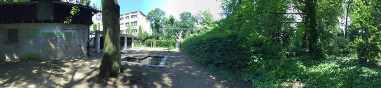 Francesco De Grandi, Fragmente des Unbekannten, Gartenpavillon, Düsseldorf (courtesy dell'autore)