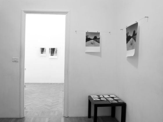 Germano Serafini – Camere Oscure - installation view at Interno14, Roma 2016