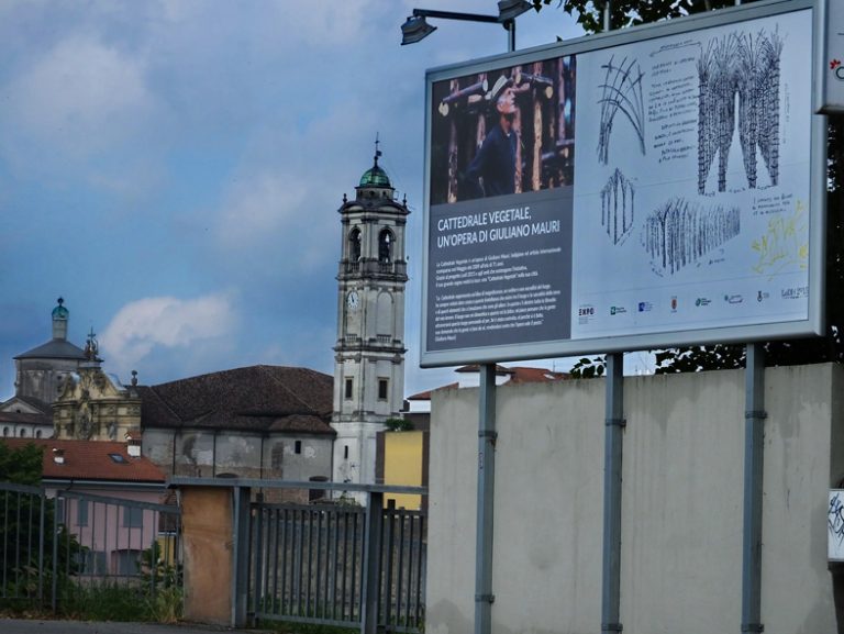 Giuliano Mauri - Cattedrale Vegetale, il cantiere di Lodi