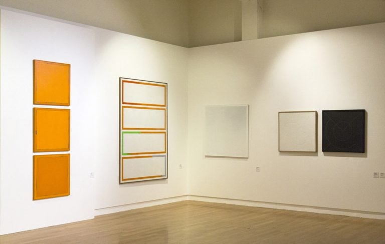 Gli anni della pittura analitica - installation view at Palazzo della Gran Guardia, Verona 2016