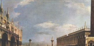 Gloria di luce e colore - Museo Nazionale della Cina, Beijing 2016 - Canaletto, La piazzetta