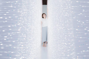 Toccare la luce. Un’installazione interattiva dell’artista giapponese Hitomi Sato