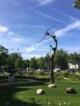 Giuseppe Penone, installazione nei giardini del Rijksmuseum Amsterdam