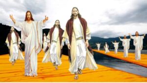 Tutte le parodie su Christo. L’installazione sul Lago d’Iseo scatena la fantasia del web   