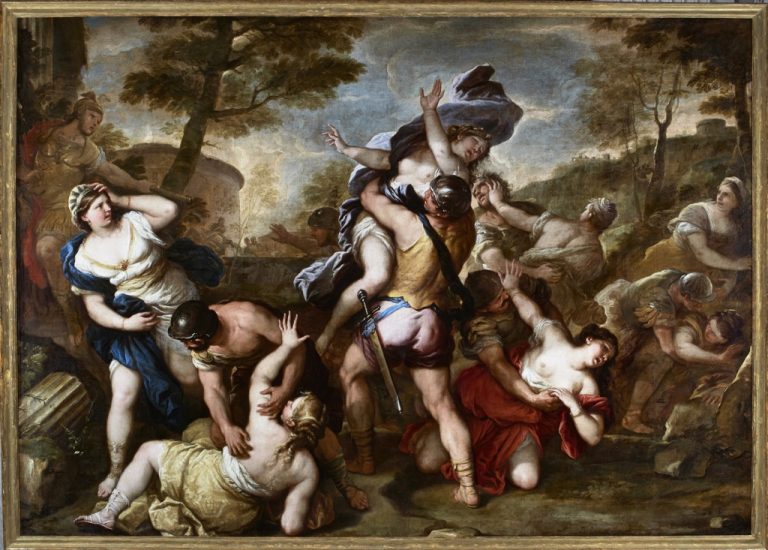 Luca Giordano, Il ratto delle Sabine, 1680 ca. - Genova, Galleria Nazionale di Palazzo Spinola - photo Luigino Visconti