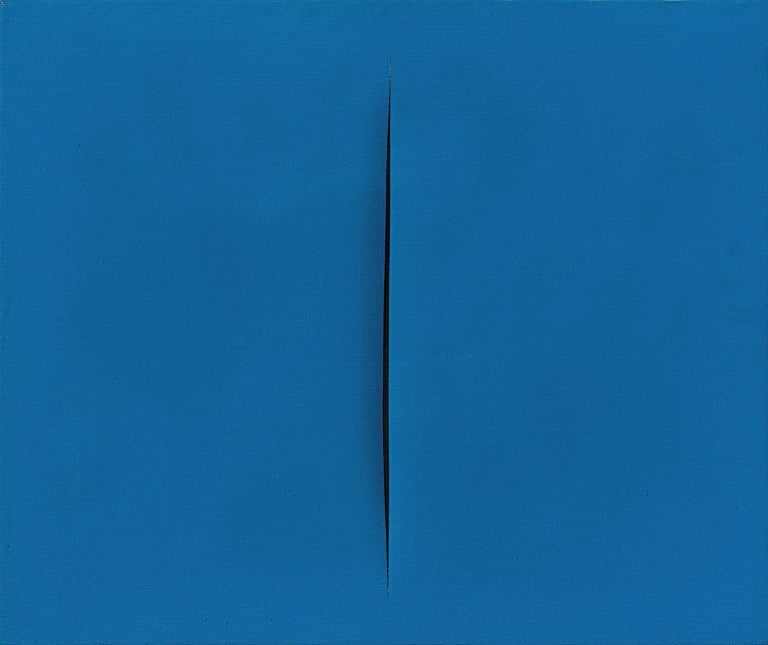 Lucio Fontana, Concetto spaziale, Attesa, 1967-68