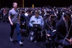 Mark Zuckerberg al Samsung Mobile World Congress di Barcellona