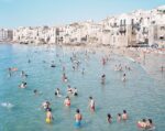 Massimo Vitali, Cefalù Orange Yellow Blue, 2008