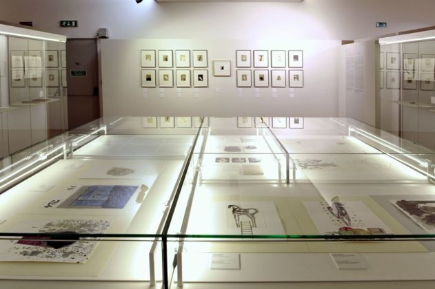 Mimmo Paladino – Disegnare le parole – installation view at Museo del Novecento, Milano 2016