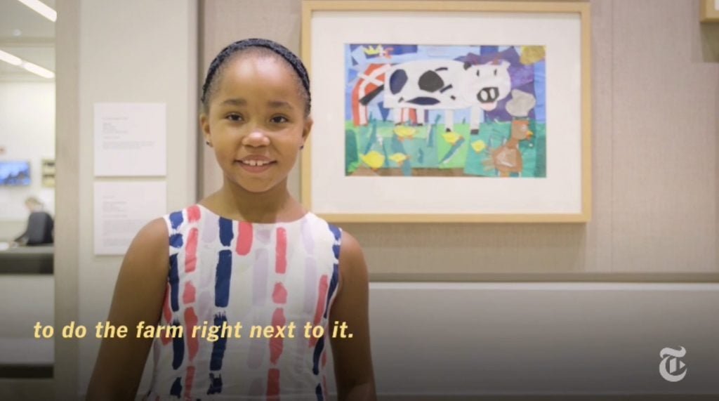 I bambini di New York espongono al Metropolitan Museum. Ecco il video