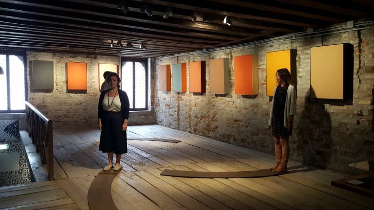 Quand fondra la neige, où ira le blanc, exhibition view, Palazzo Fortuny, Venezia 2016