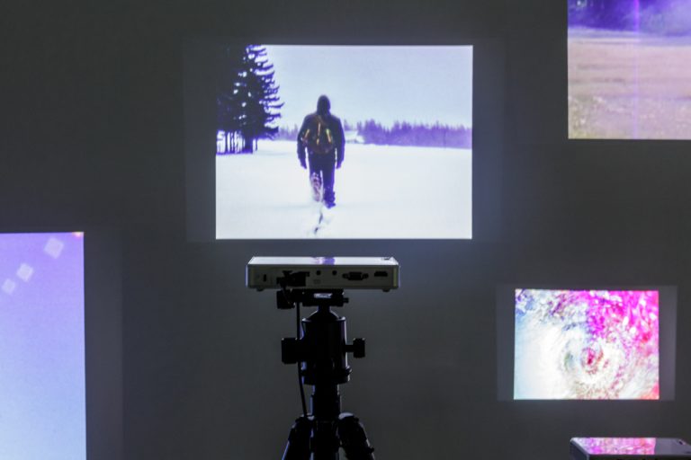 Roman Signer – Films and Installations - installation view at MAN, Nuoro 2016 - photo Confinivisivi