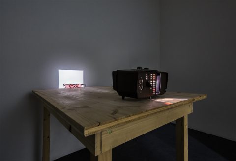 Roman Signer – Films and Installations - installation view at MAN, Nuoro 2016 - photo Confinivisivi