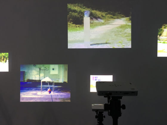 Roman Signer – Films and Installations - installation view at MAN, Nuoro 2016 - photo Confinivisivi