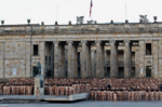 Spencer Tunick a Bogotà (foto Spencer Tunick - Twitter)